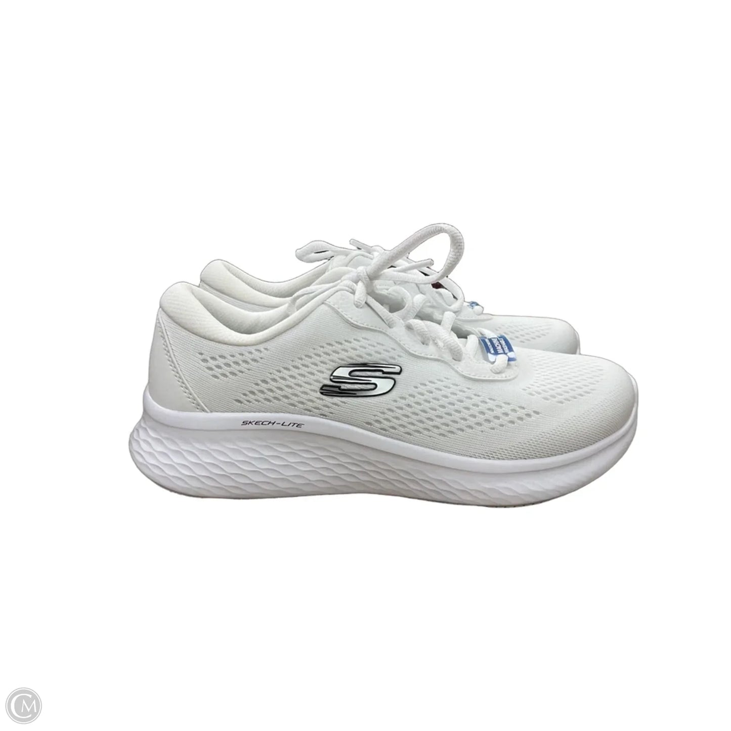 Shoes Athletic By Skechers In White, Size: 7