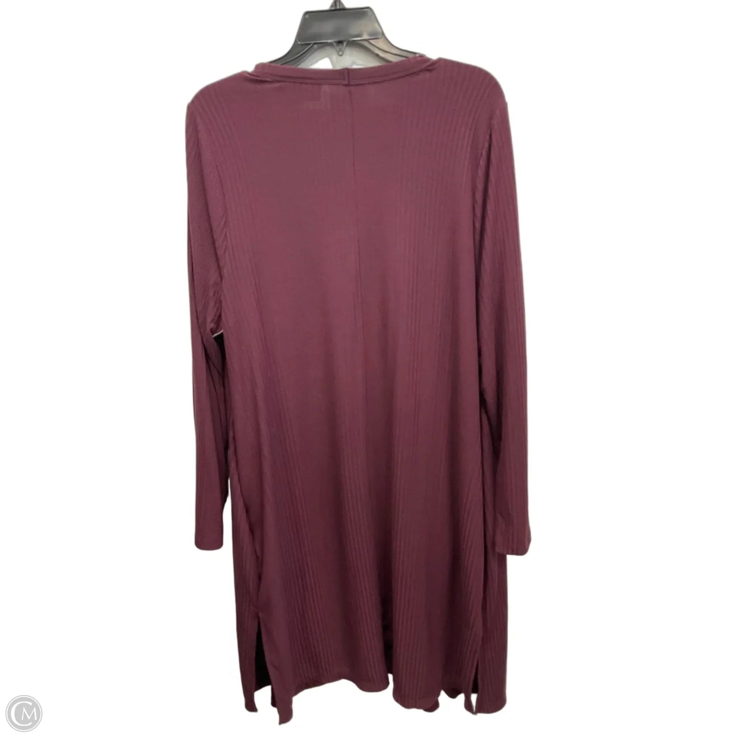 Cardigan By Lane Bryant In Purple, Size: Xl