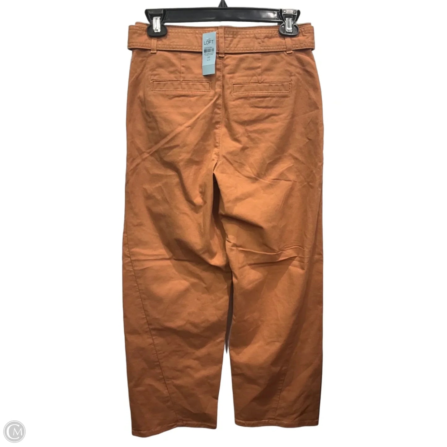 Pants Chinos & Khakis By Loft In Orange, Size: 0p