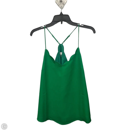Top Sleeveless By J. Crew In Green, Size: M