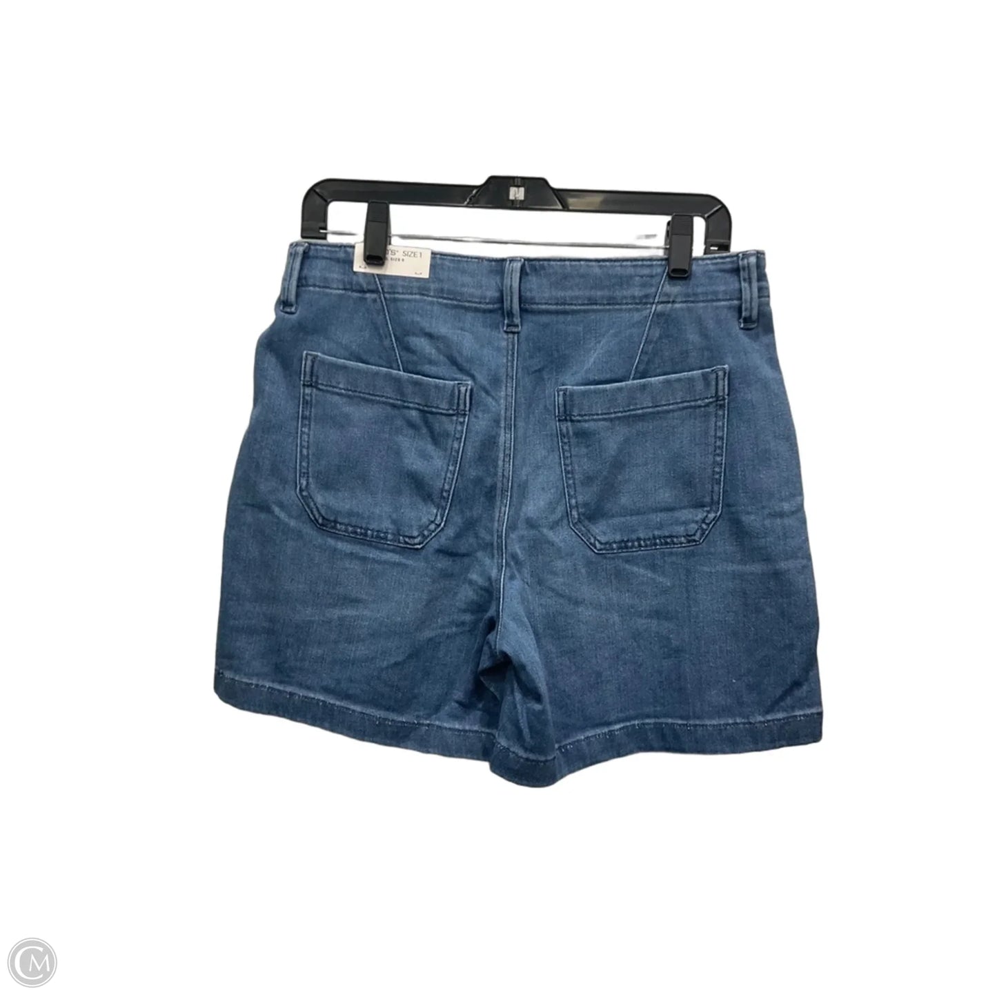 Shorts By Chicos In Blue Denim, Size: 8