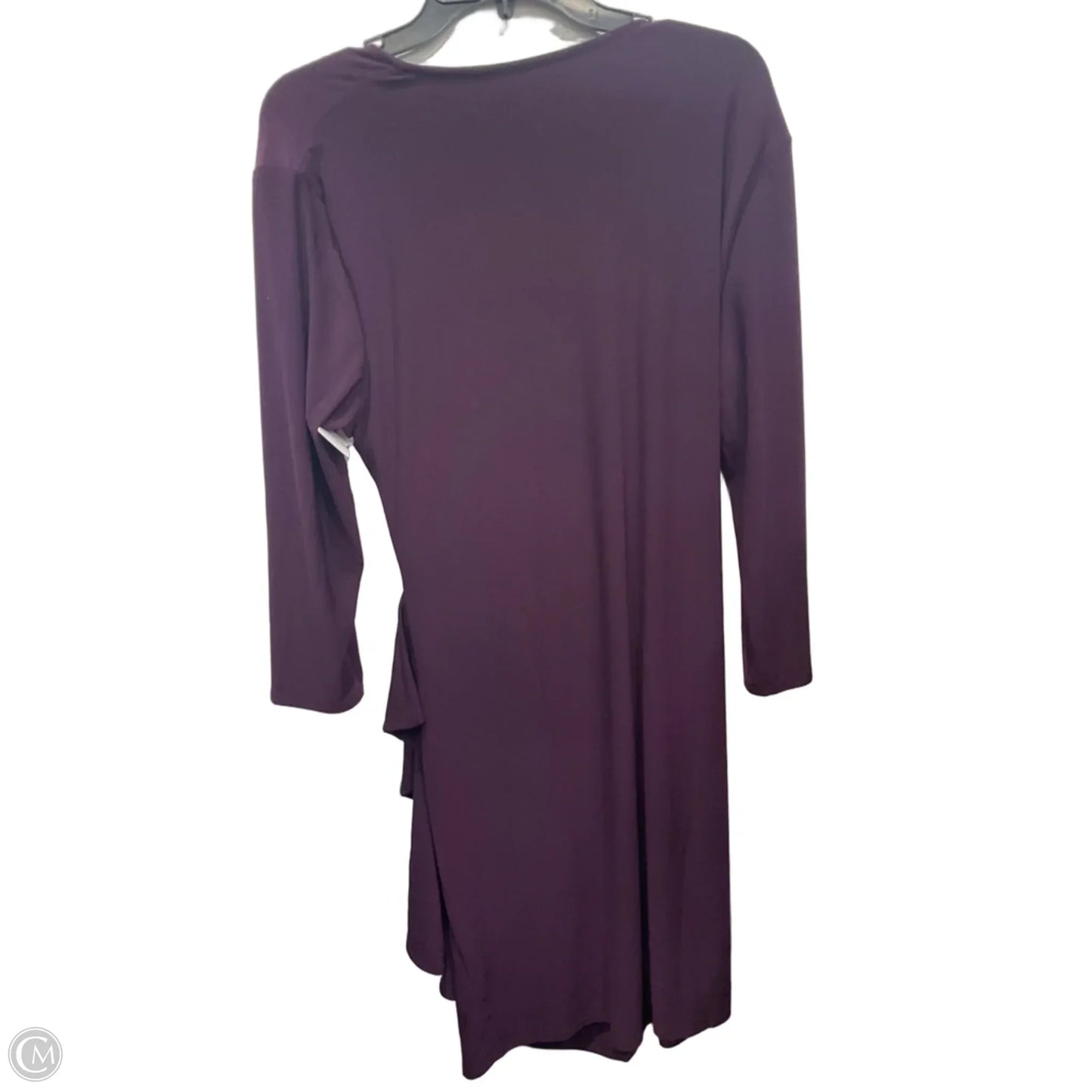 Dress Party Midi By Anne Klein In Purple, Size: Xl