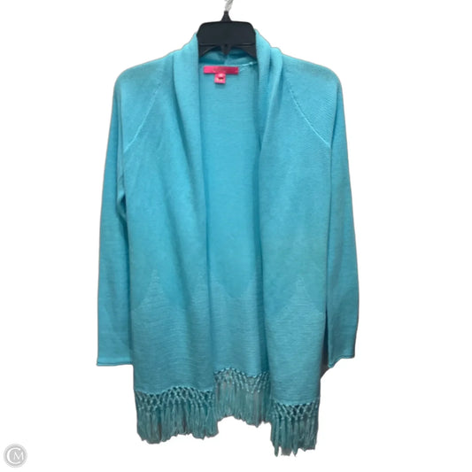 Cardigan Designer By Lilly Pulitzer In Blue, Size: Xs