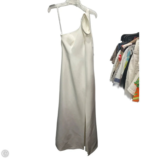 Dress Party Long By Bcbgmaxazria In White, Size: Xs