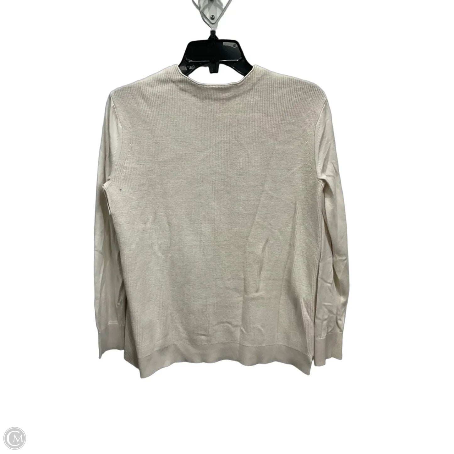 Top Long Sleeve Designer By Tory Burch In Cream, Size: Sp
