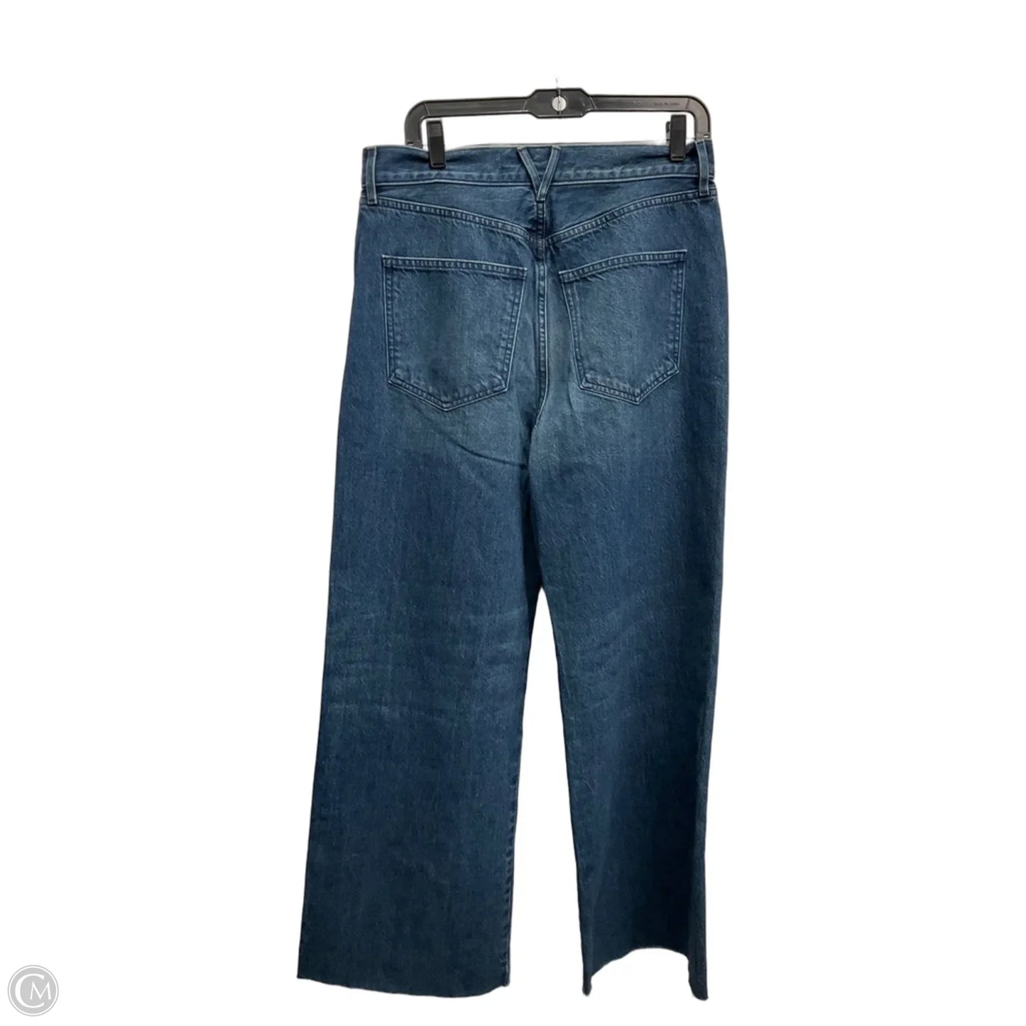 Jeans Wide Leg By Veronica Beard In Blue Denim, Size: 8