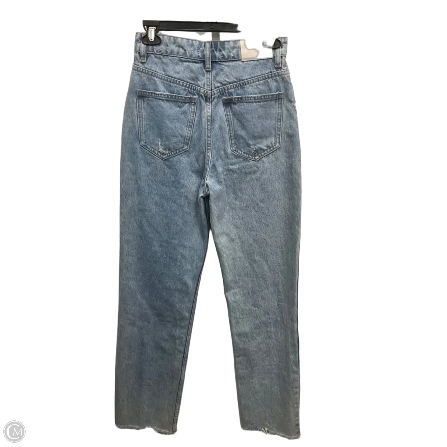 Jeans Straight By Meshki In Blue Denim, Size: 6