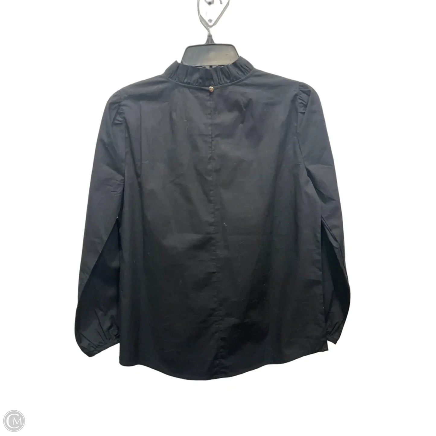 Top Long Sleeve By J. Crew In Black, Size: Xs