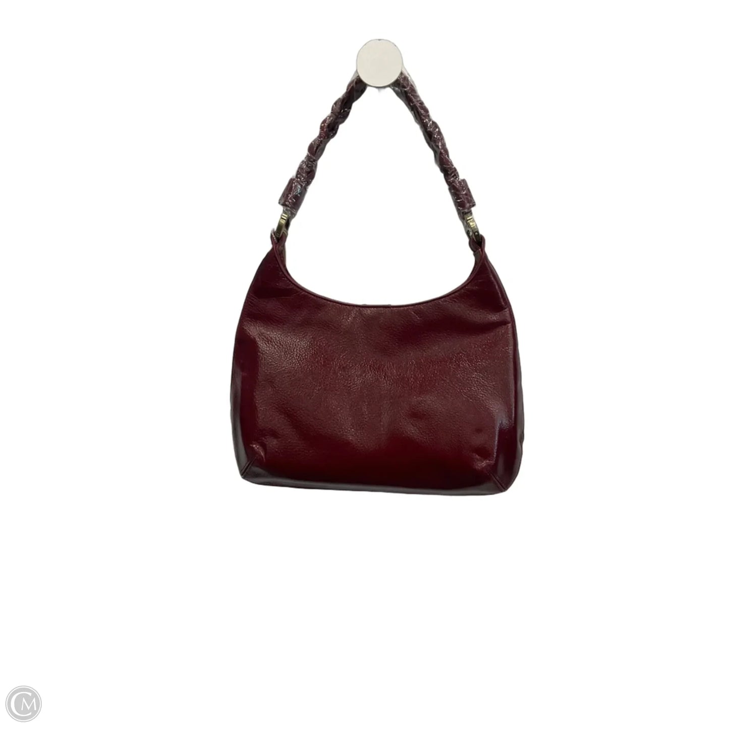 Handbag Leather By Hobo Intl, Size: Medium