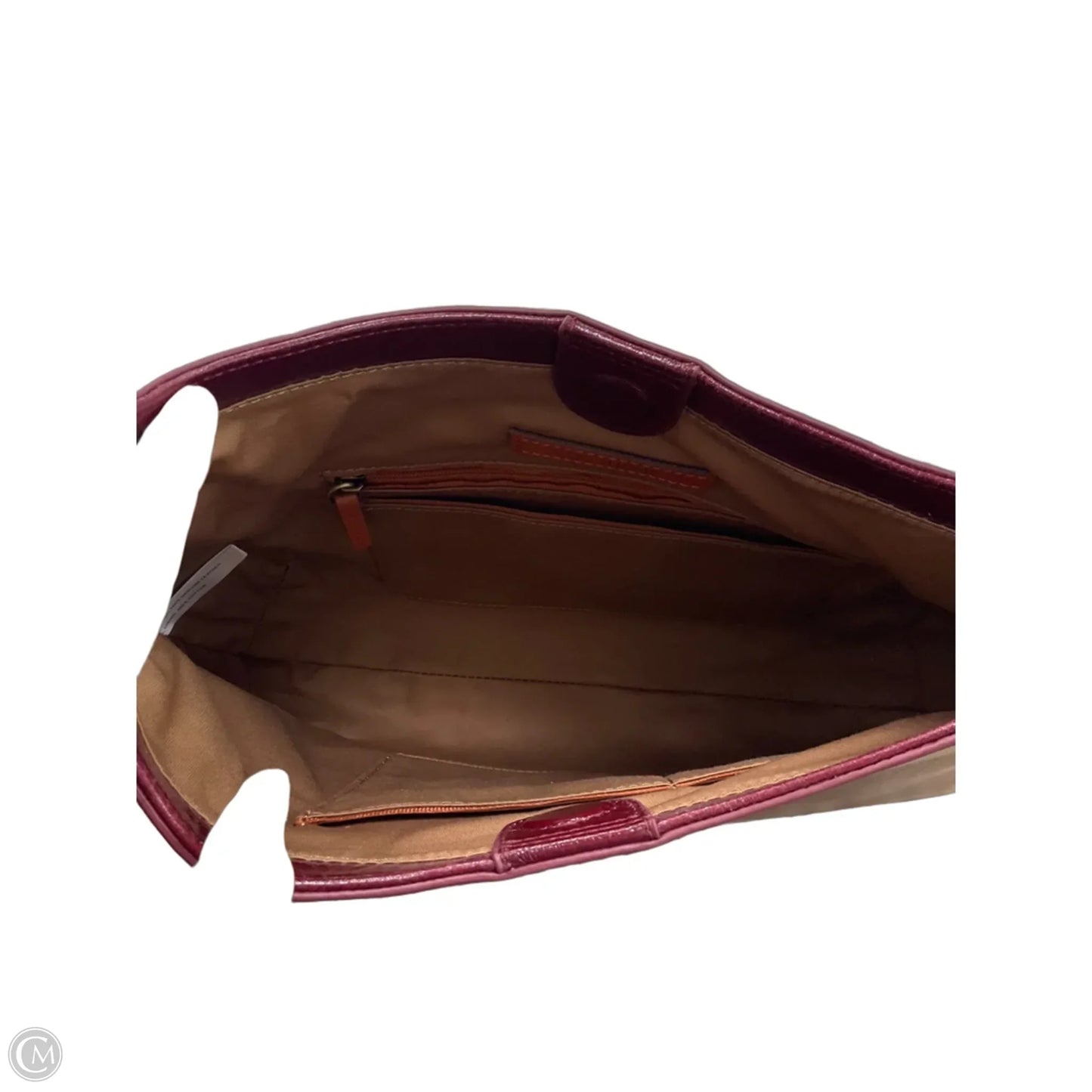 Handbag Leather By Hobo Intl, Size: Medium