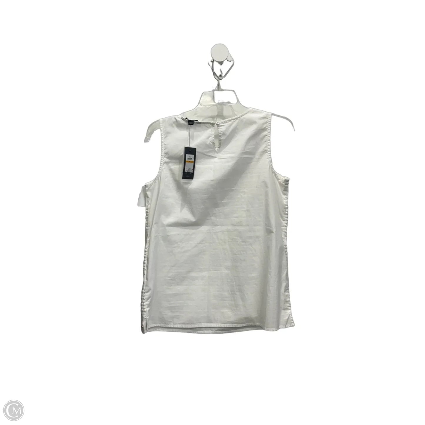 Top Sleeveless By Tommy Hilfiger In White, Size: Sp