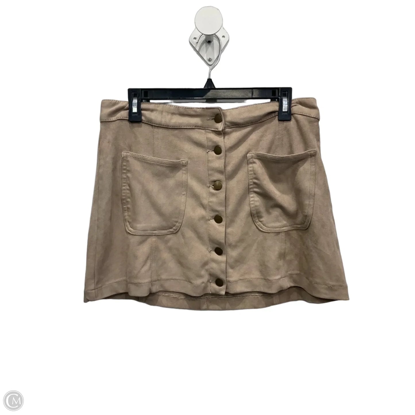 Skirt Midi By Altard State In Tan, Size: 8