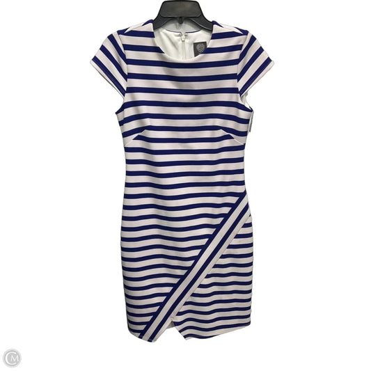 Dress Casual Midi By Vince Camuto In Striped Pattern, Size: S