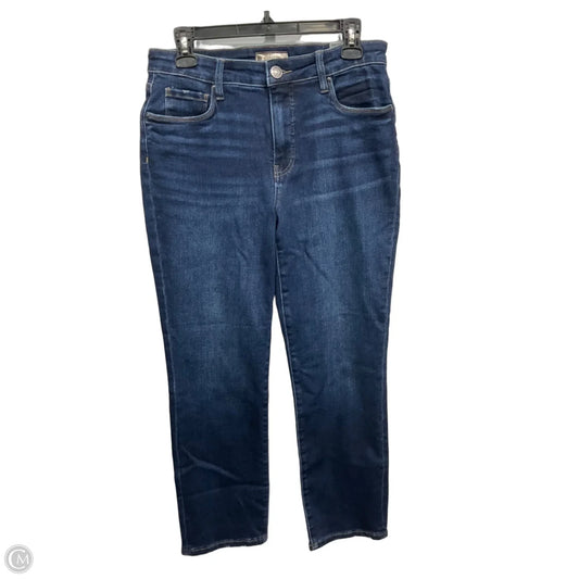 Jeans Straight By Kut In Blue Denim, Size: 6