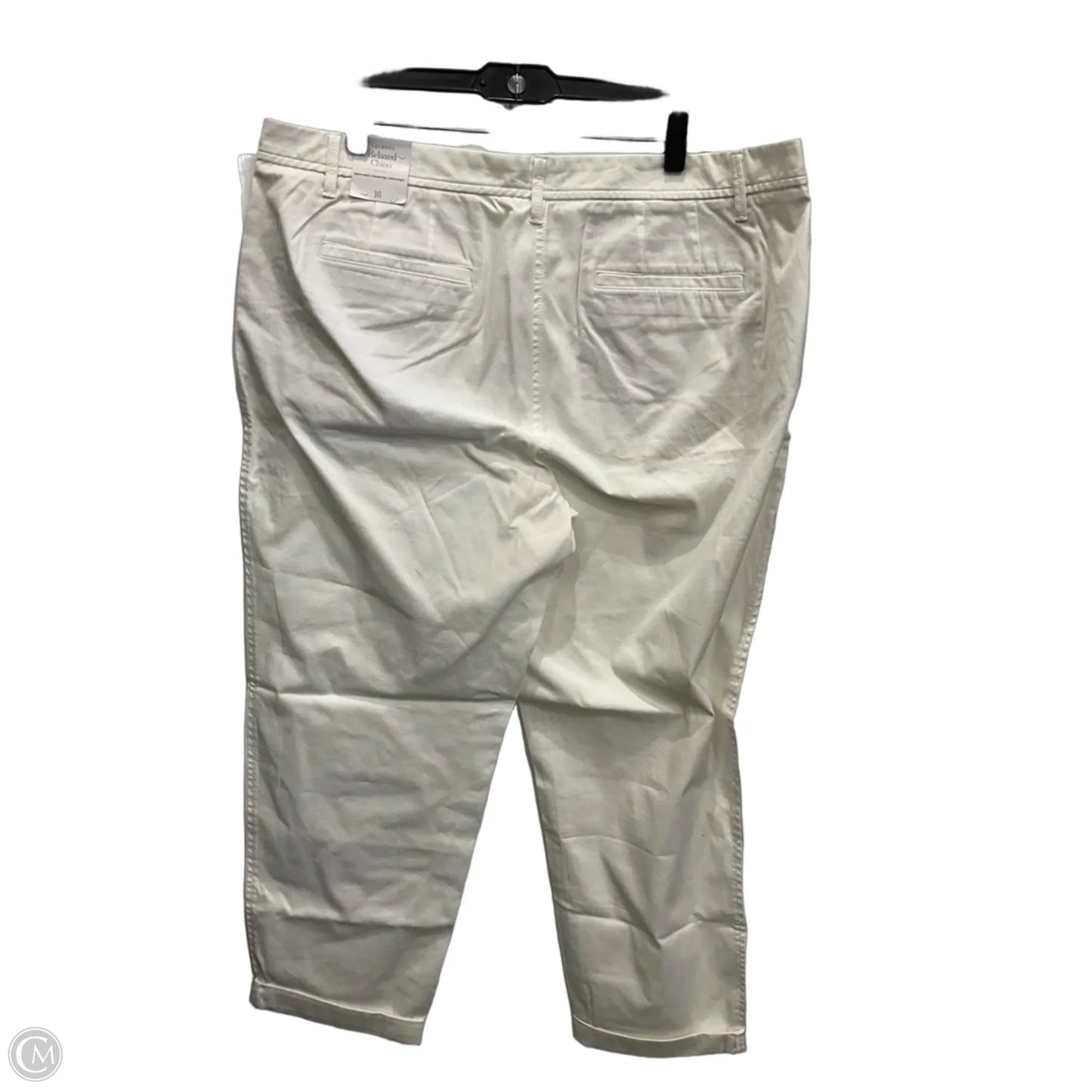 Pants Chinos & Khakis By Talbots In White, Size: 16