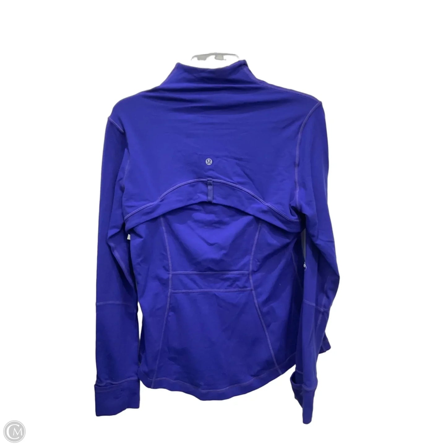 Athletic Jacket By Lululemon In Blue, Size: L
