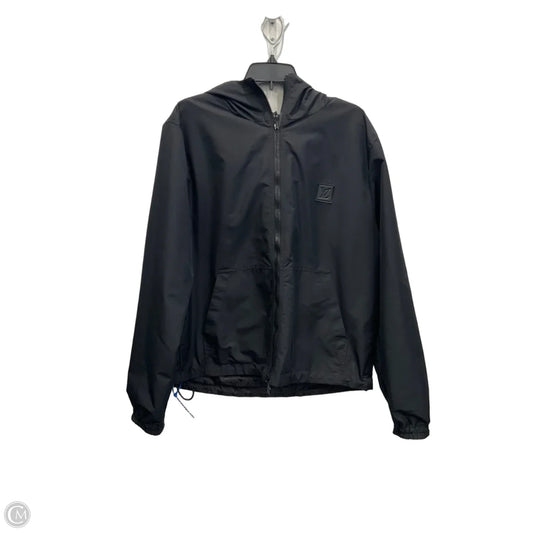 Jacket Luxury Designer By Louis Vuitton In Black, Size: Xl