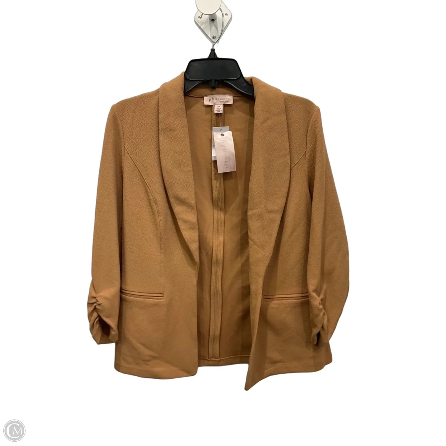 Blazer By Philosophy In Tan, Size: Sp