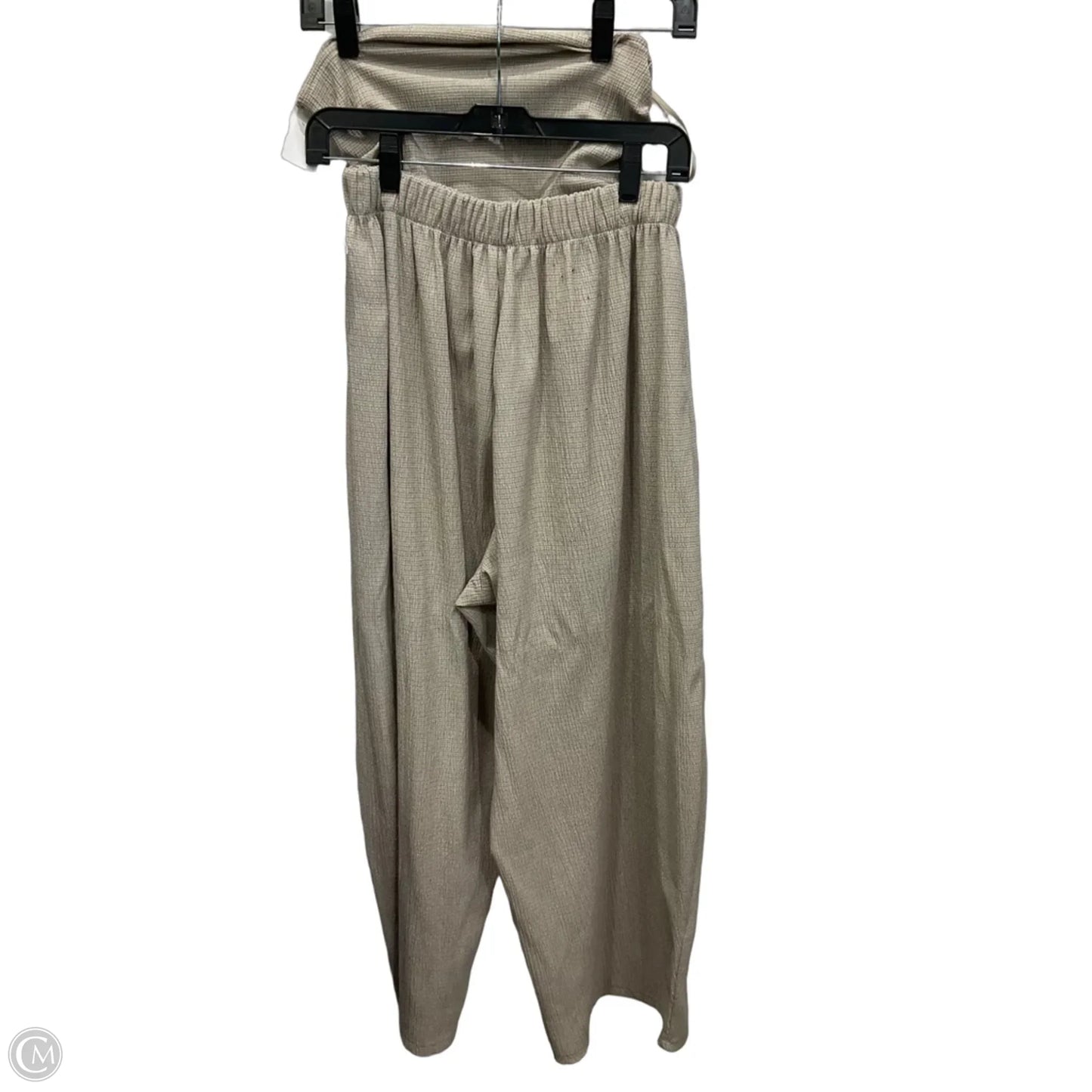 Pants Set 2pc By Zara In Tan, Size: L