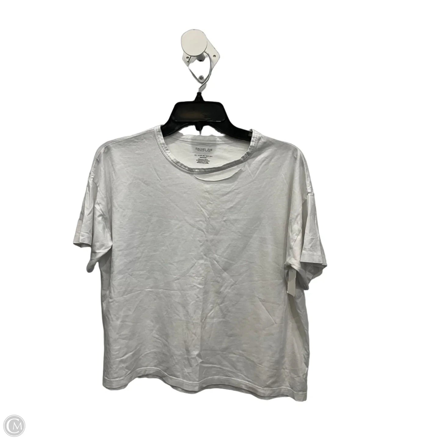 Top Short Sleeve By Rachel Zoe In White, Size: S
