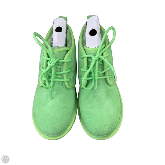 Boots Designer By Ugg In Green, Size: 6