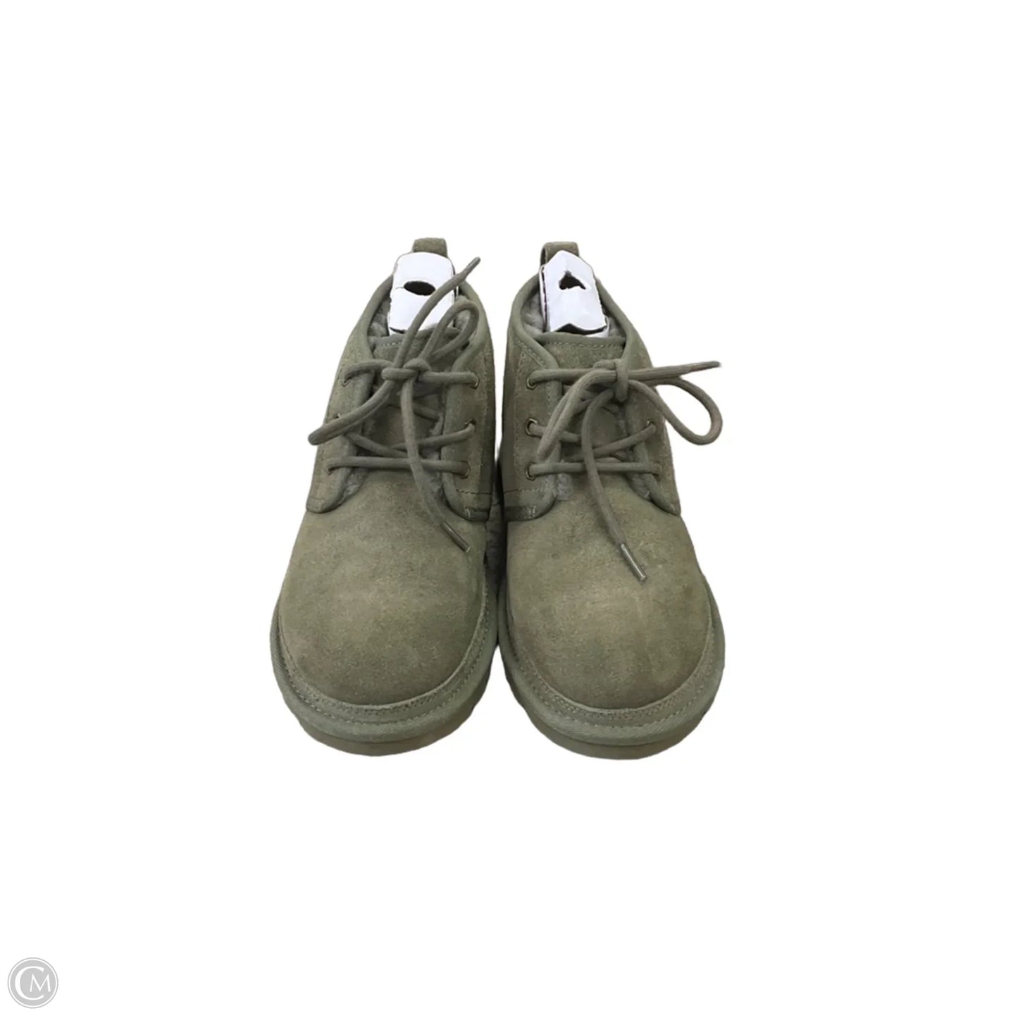 Boots Designer By Ugg In Green, Size: 7