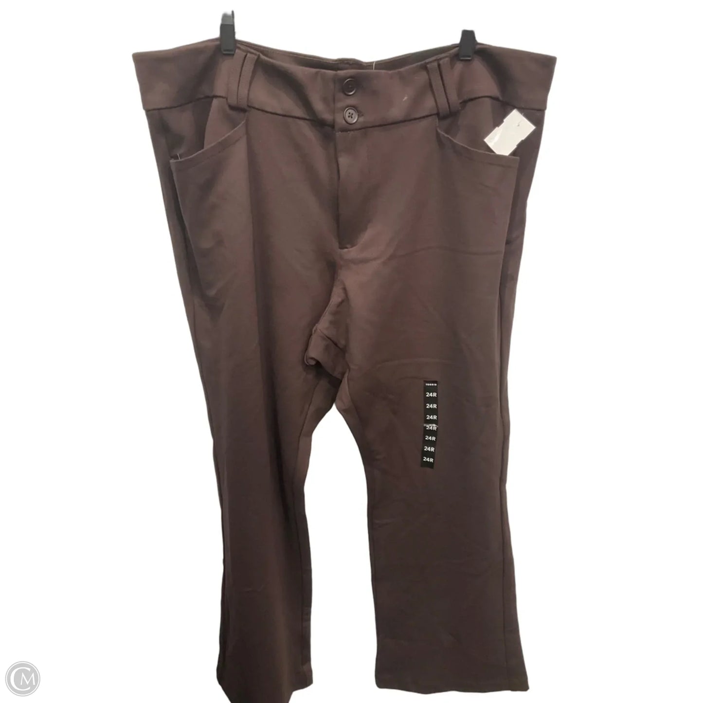 Pants Dress By Torrid In Brown, Size: 24