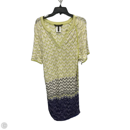 Swimwear Cover-up By Bcbgmaxazria In Blue & Green, Size: Xs
