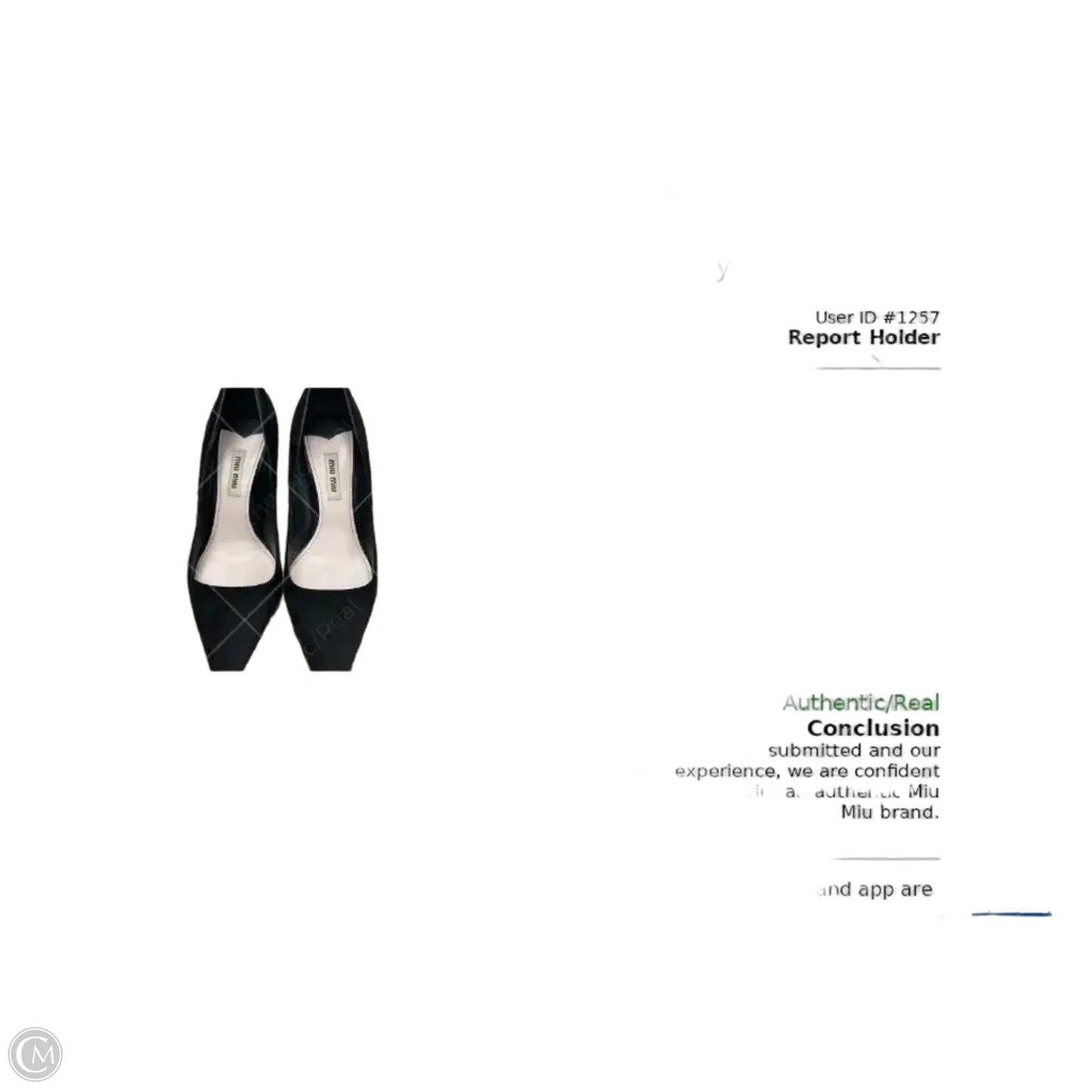 Shoes Luxury Designer By Miu Miu In Black, Size: 6.5