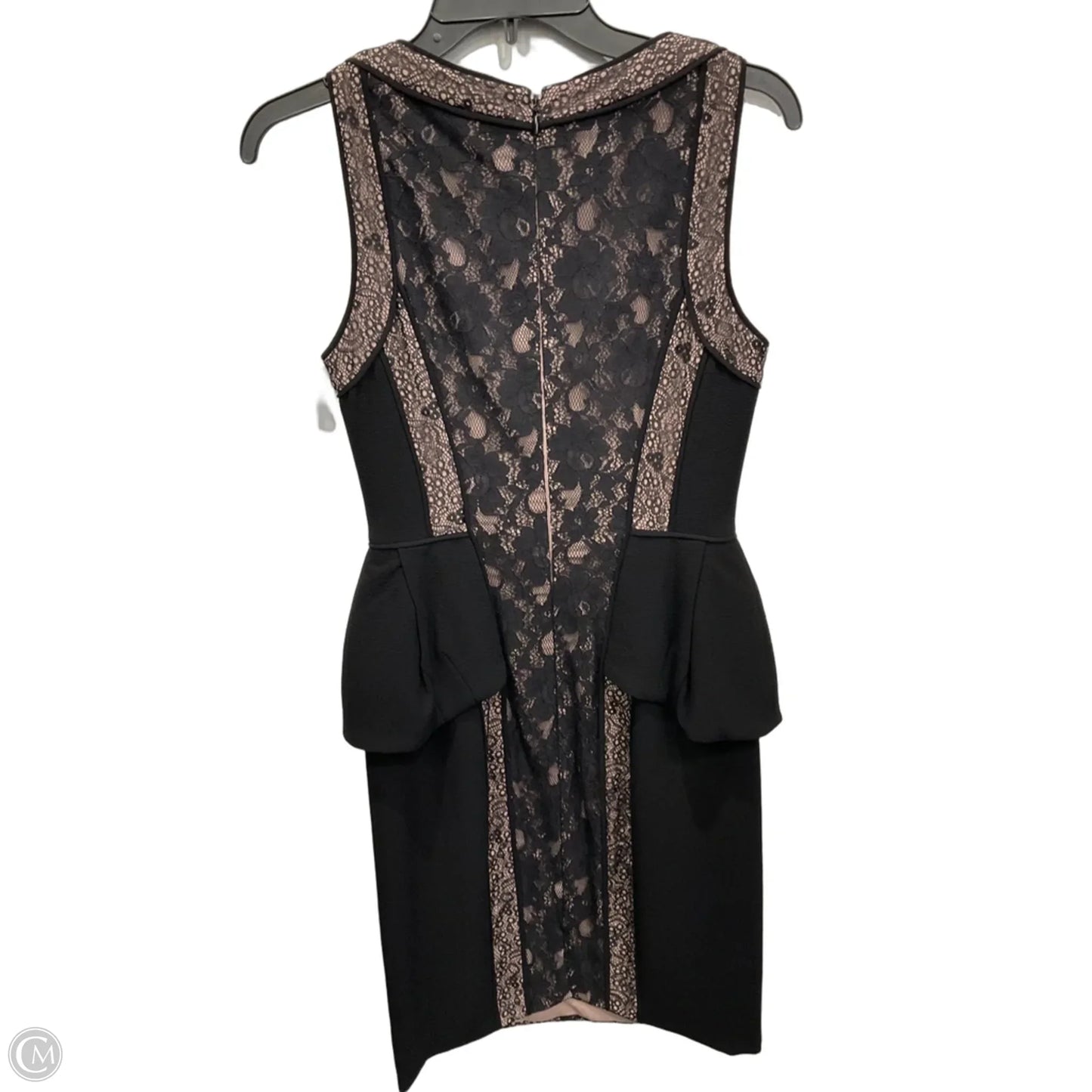Dress Work By Bcbgmaxazria In Black & Brown, Size: Xs