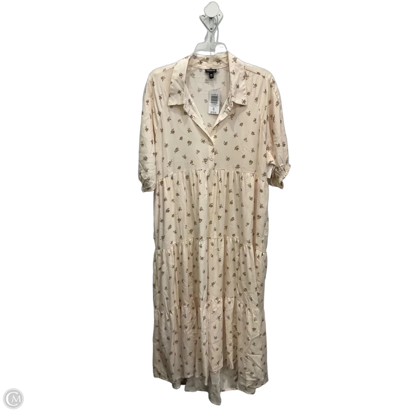 Dress Casual Maxi By Torrid In Floral Print, Size: M