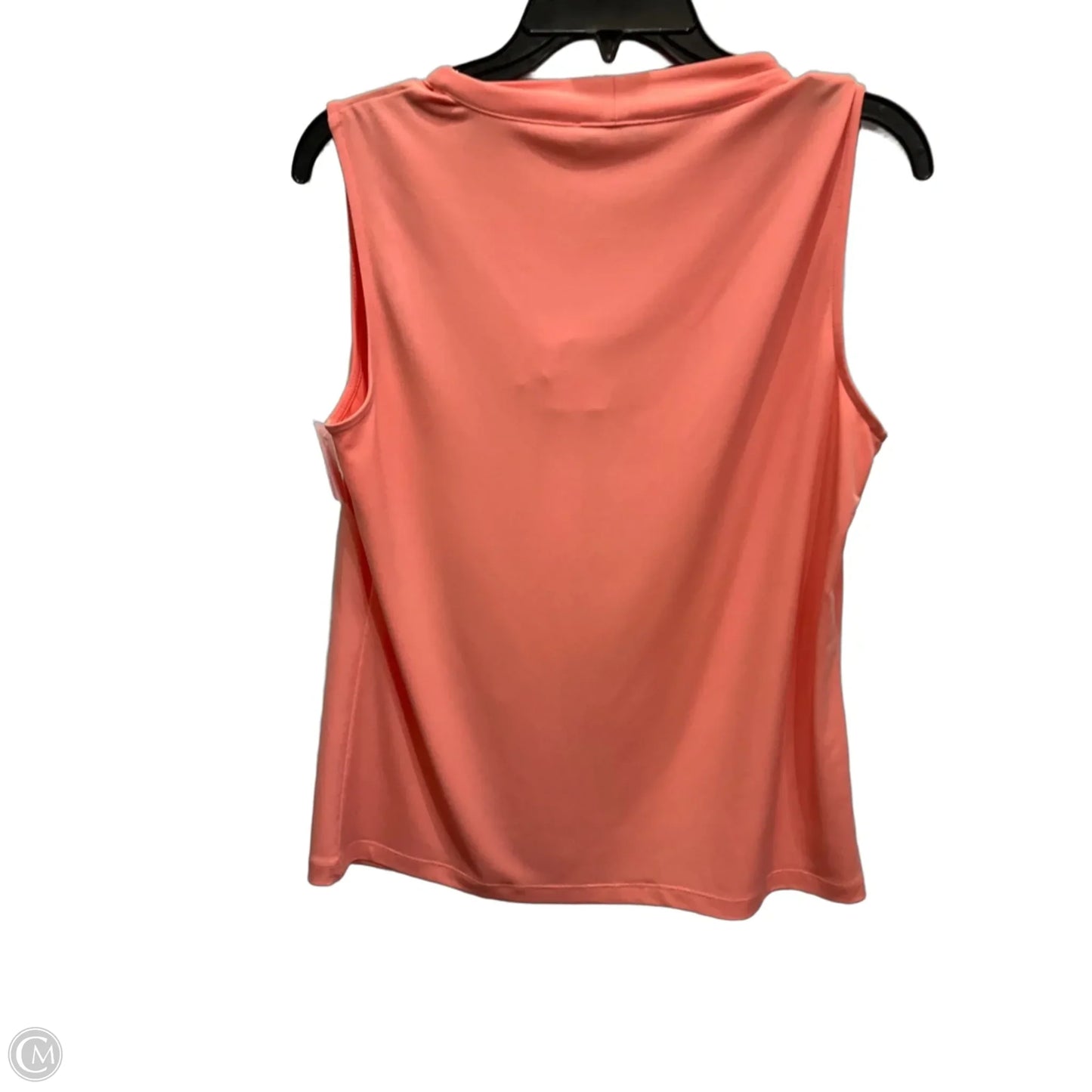 Top Sleeveless By Calvin Klein In Peach, Size: Sp