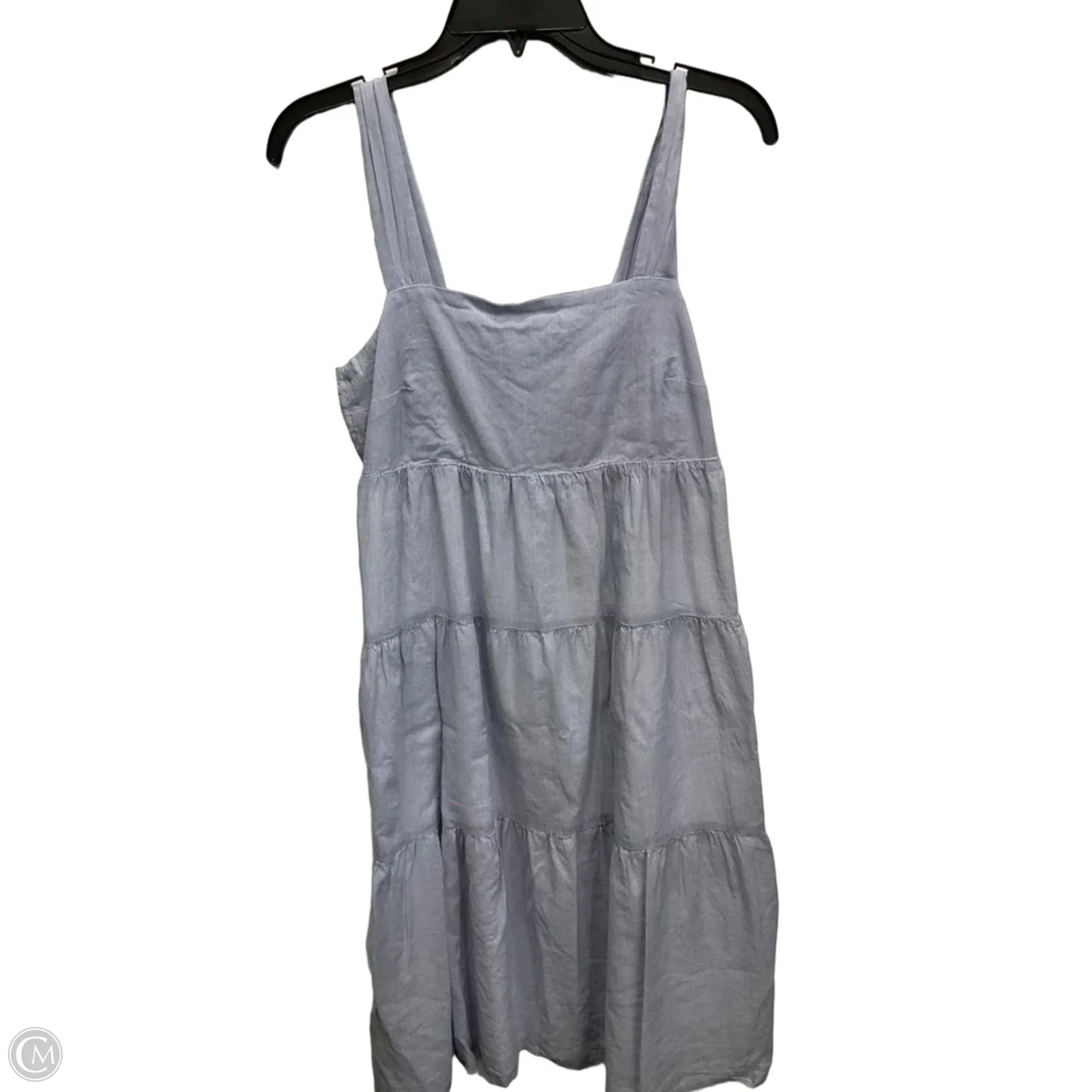 Dress Casual Midi By Madewell In Blue, Size: S