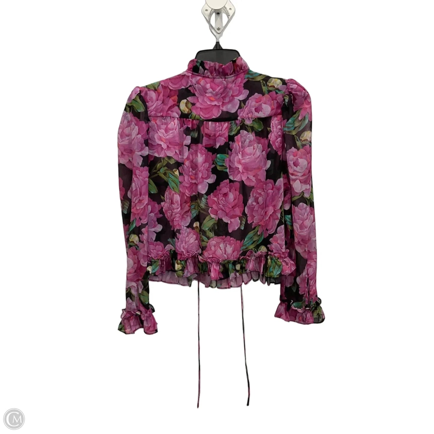 Top Long Sleeve By Cma In Floral Print, Size: Xs