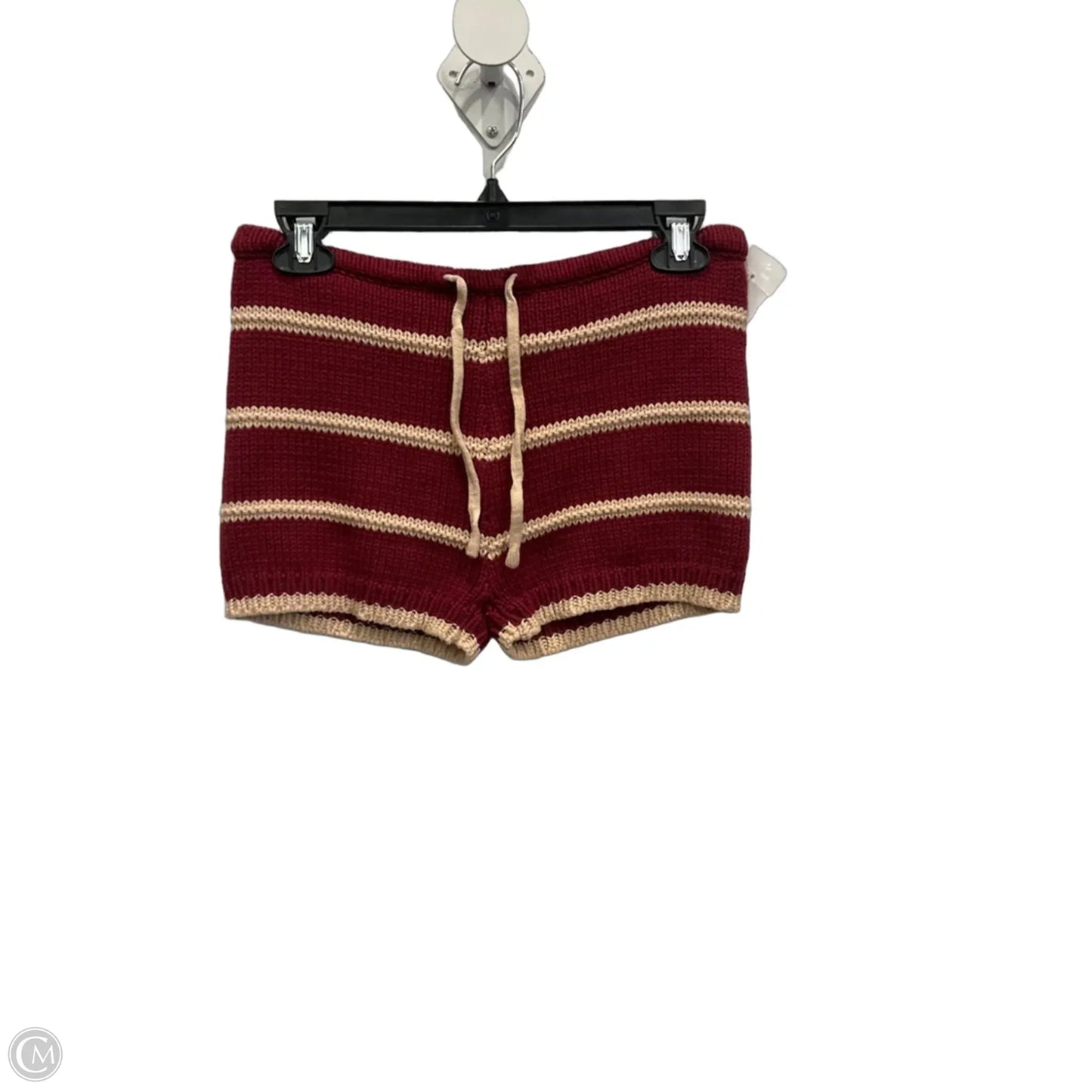 Shorts By Princess Polly In Red & Tan, Size: 4