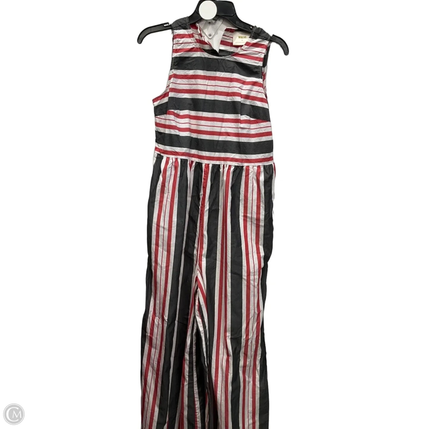 Jumpsuit By Maeve In Grey & Red, Size: S