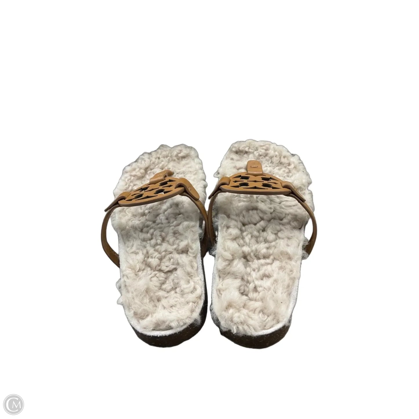 Sandals Designer By Tory Burch In Tan, Size: 7