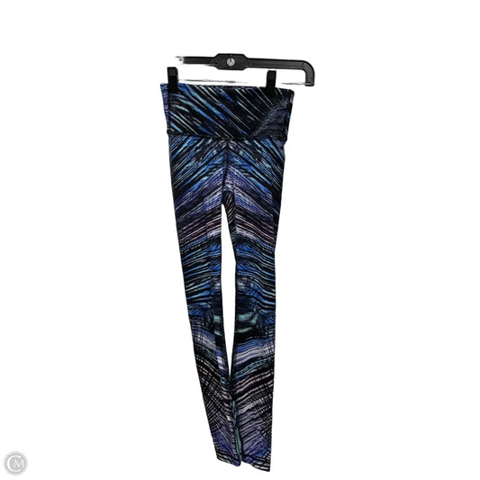 Athletic Leggings By Lululemon In Blue, Size: Xs