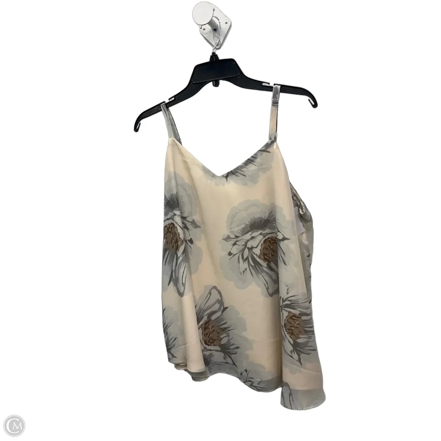 Top Sleeveless By Torrid In Floral Print, Size: 1x