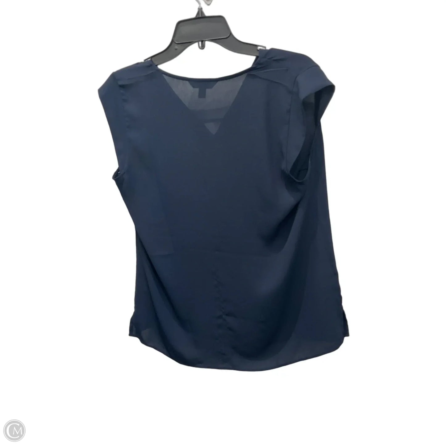 Top Sleeveless By Banana Republic In Navy, Size: S