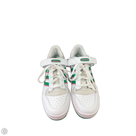 Shoes Athletic By Adidas In Green & Pink, Size: 10