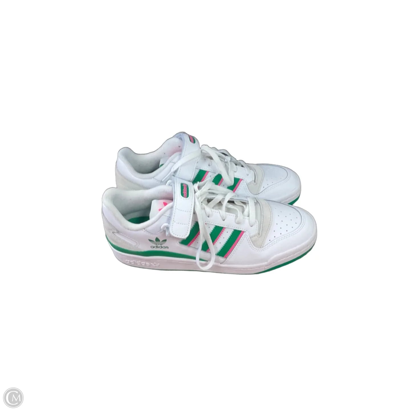 Shoes Athletic By Adidas In Green & Pink, Size: 10