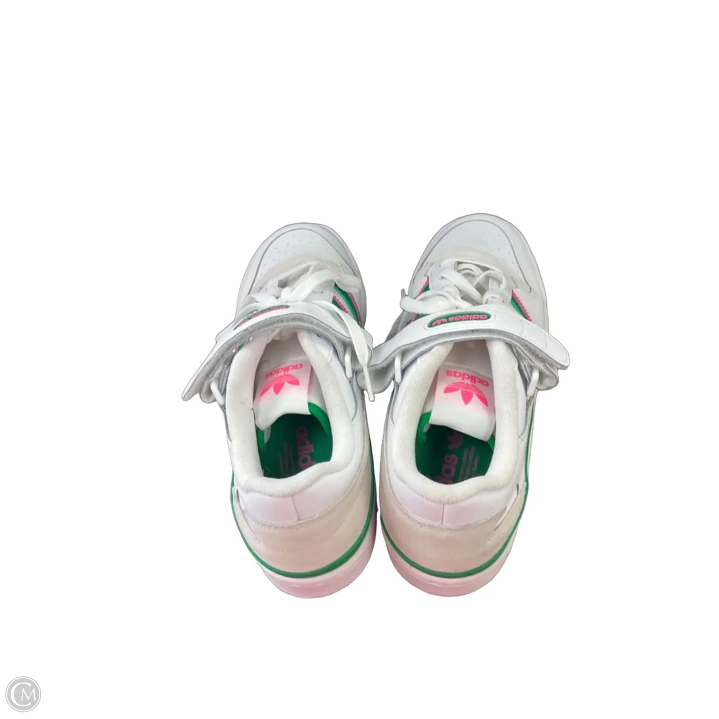 Shoes Athletic By Adidas In Green & Pink, Size: 10