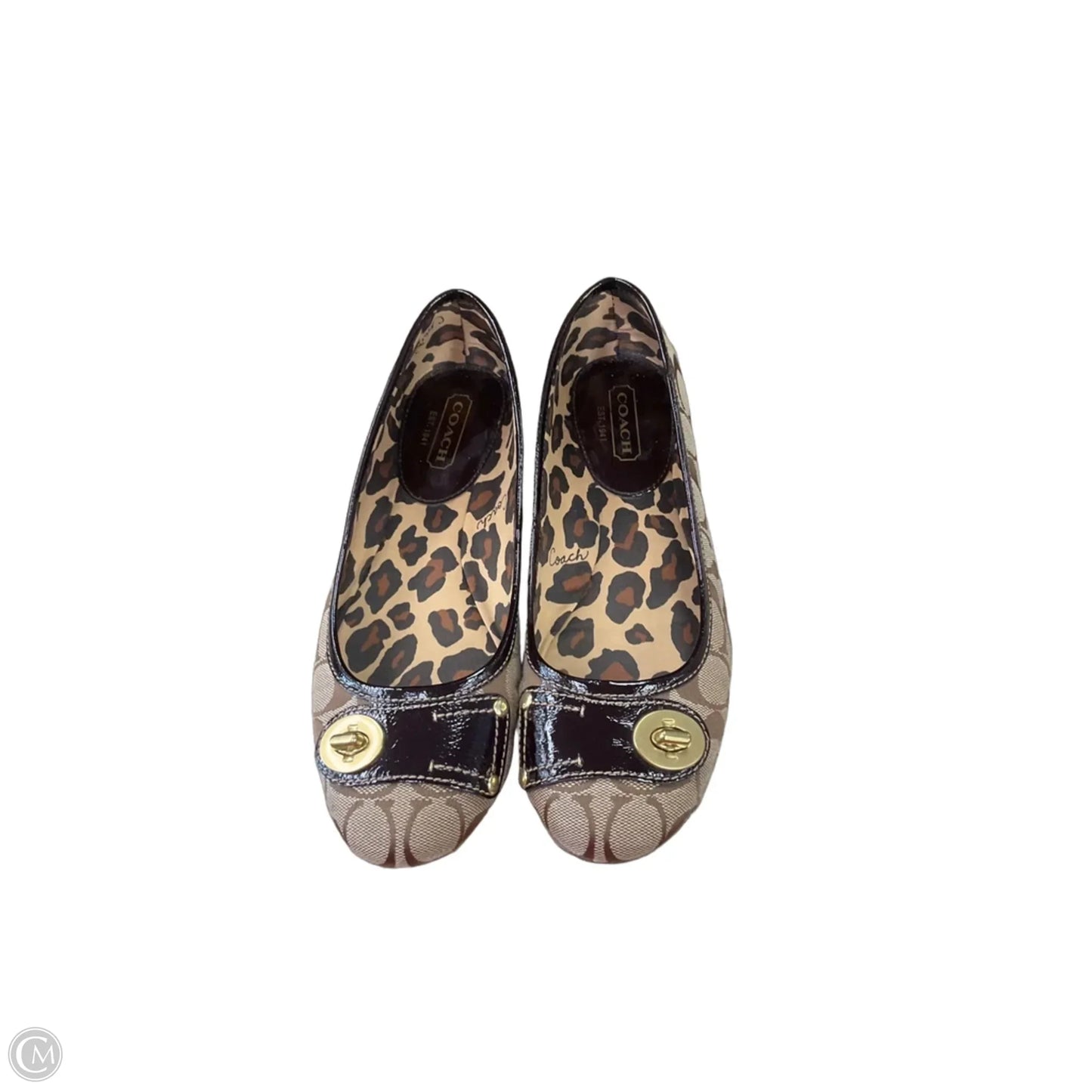 Shoes Designer By Coach In Brown, Size: 8.5