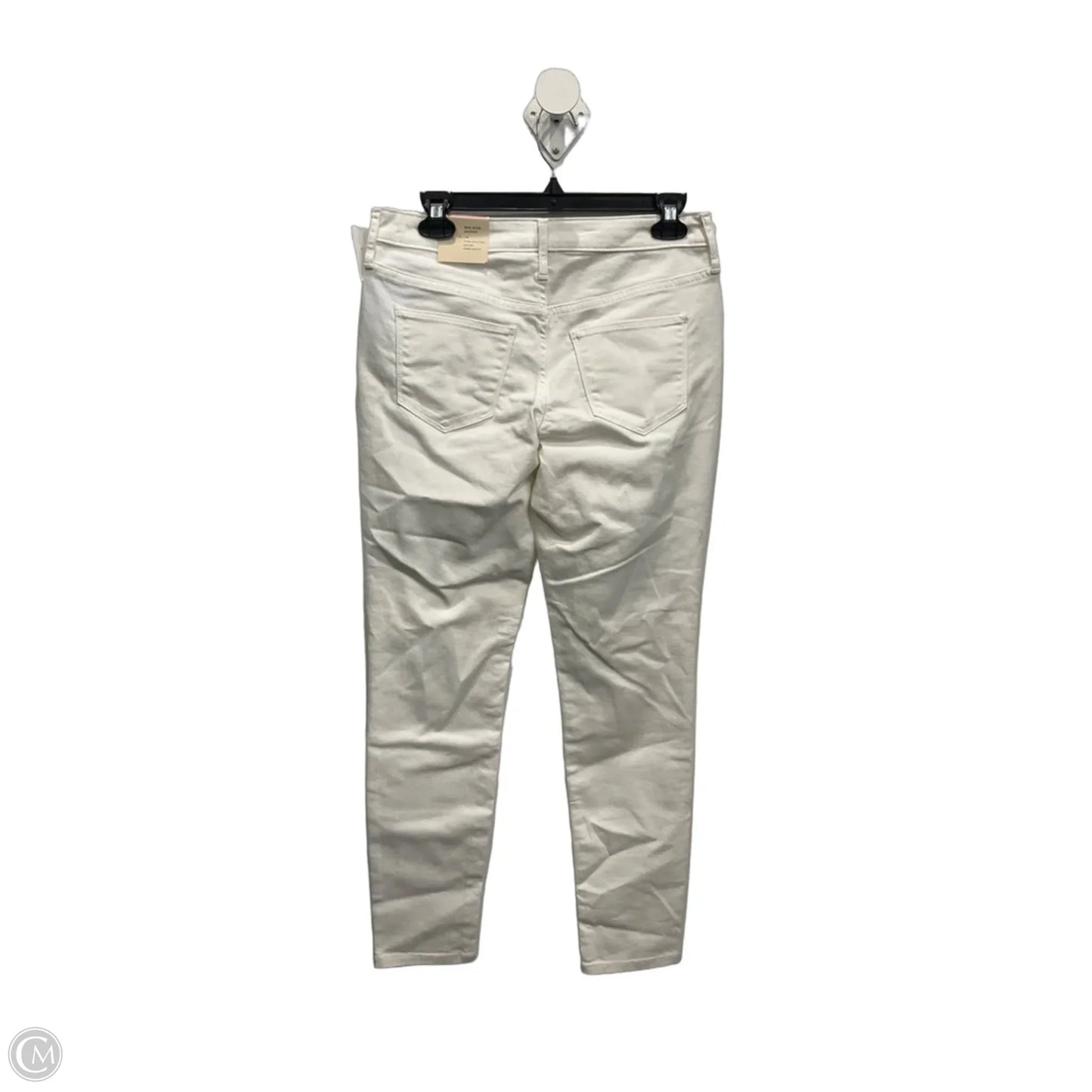 Jeans Skinny By Universal Thread In White Denim, Size: 4