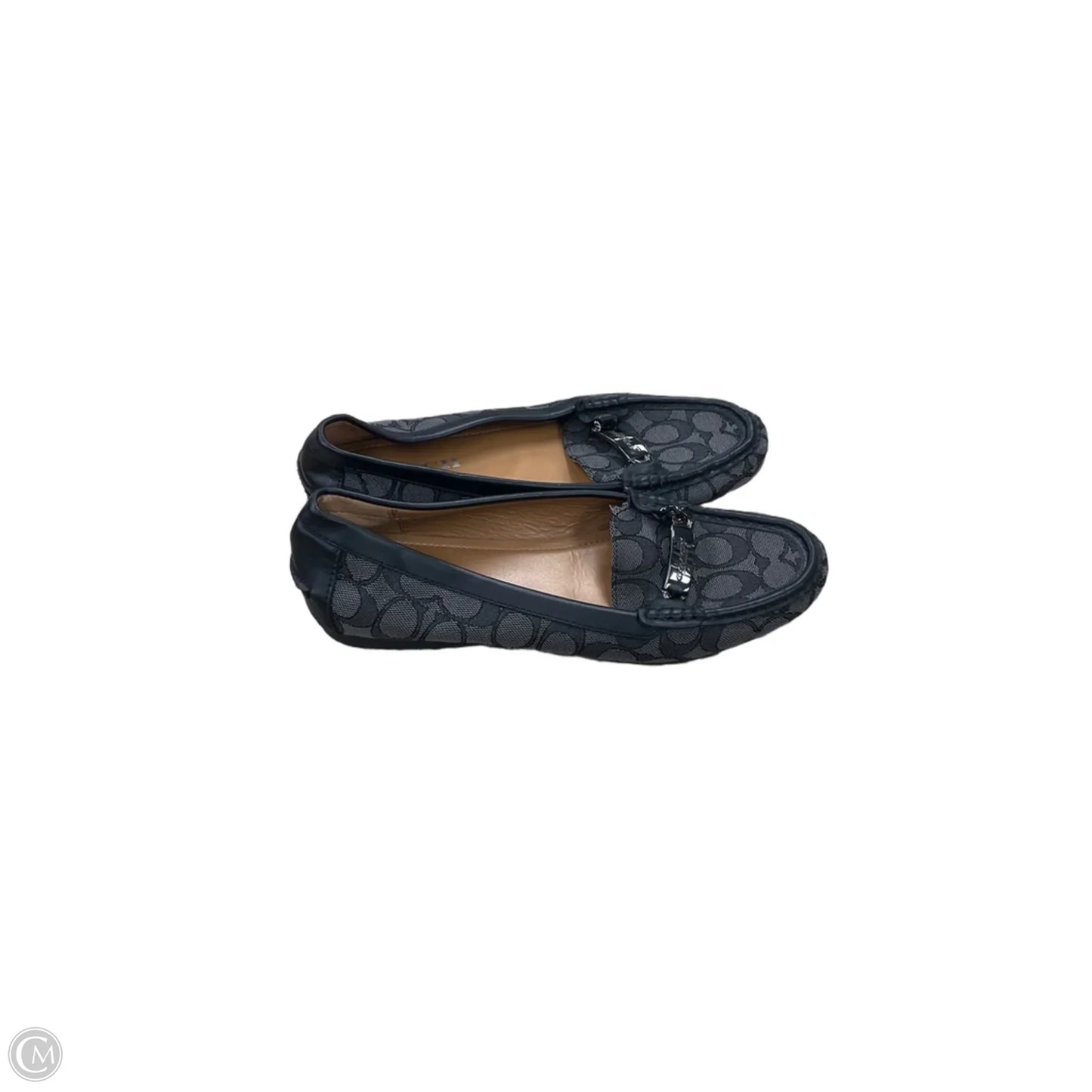 Shoes Designer By Coach In Black & Grey, Size: 9.5