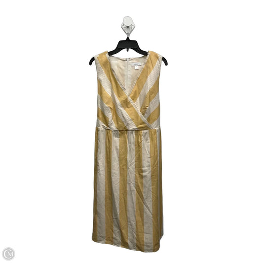 Dress Casual Short By Cj Banks In Yellow, Size: 2x