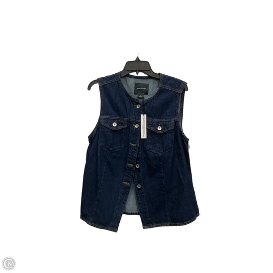 Blouse Sleeveless By Sanctuary In Blue Denim, Size: S