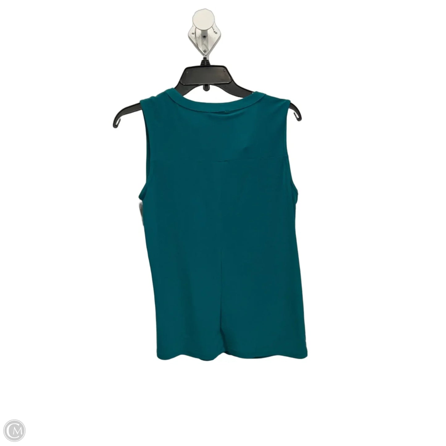 Top Sleeveless By Clothes Mentor In Teal, Size: S