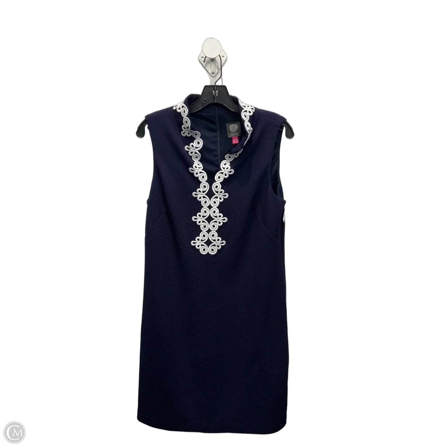 Dress Work By Vince In Blue & White, Size: L